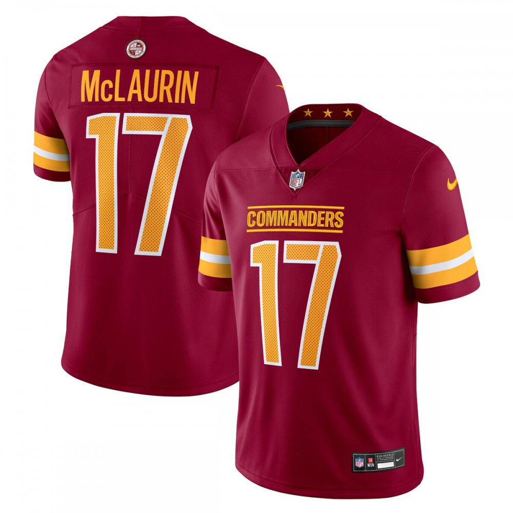 Terry McLaurin Washington Commanders Nike Vapor Untouchable Limited Jersey - Burgundy-GridironStore